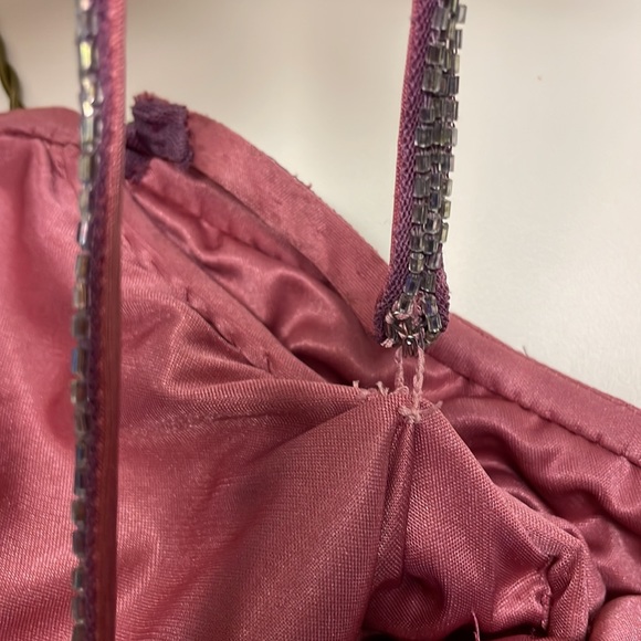 Primavera beaded homecoming dress, style 1937 - Picture 4 of 7